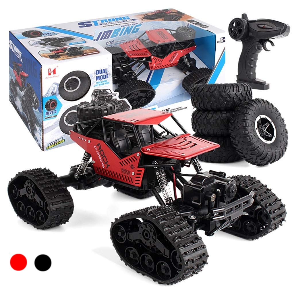Samochod RC zdalnie sterowany Rock Crawler 4x4 LHC012 auto 2w1 czerwony 138198.jpg