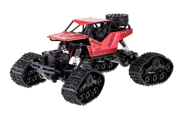 Diaľkovo ovládané RC auto Rock Crawler 4x4 LHC012 auto 2v1 červené 138200.jpg