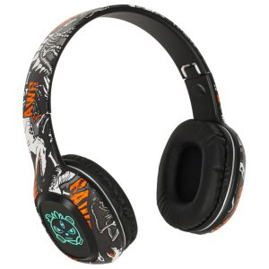 Sluchawki bezprzewodowe nauszne Bluetooth Gaming Sport czarne 174143.jpg