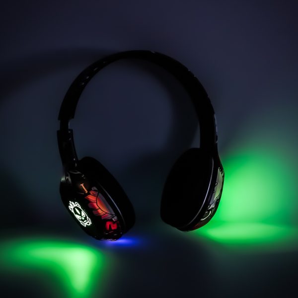 Sluchawki bezprzewodowe nauszne Bluetooth Gaming Sport czarne 174150.jpg