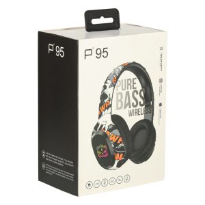 Sluchawki bezprzewodowe nauszne Bluetooth Gaming Sport rozowe 174162.jpg