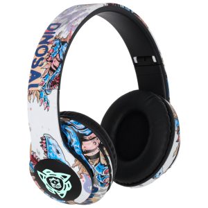 Belaidės „Bluetooth RGB“ žaidimų sportinės ausinės, uždedamos ant ausies, 150 mAh, 175625.jpg