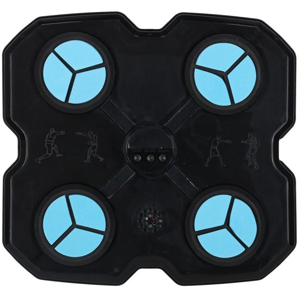 Tarcza bokserska treningowa na sciane trenazer muzyka LED USB rekawice 175387.jpg