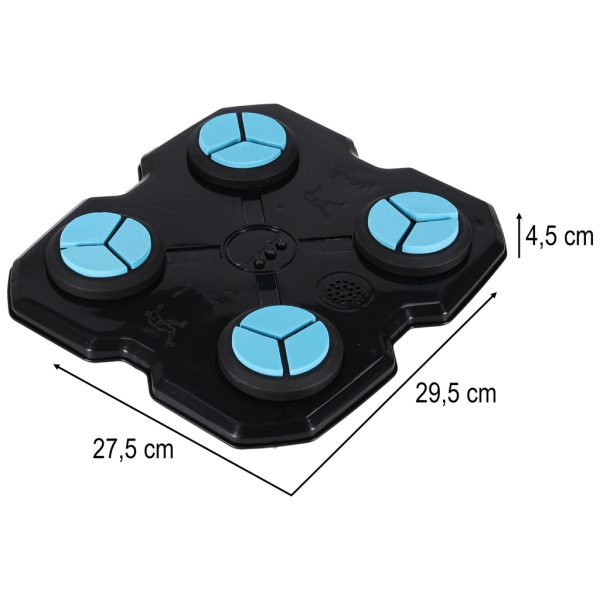 Tarcza bokserska treningowa na sciane trenazer muzyka LED USB rekawice 175397.jpg