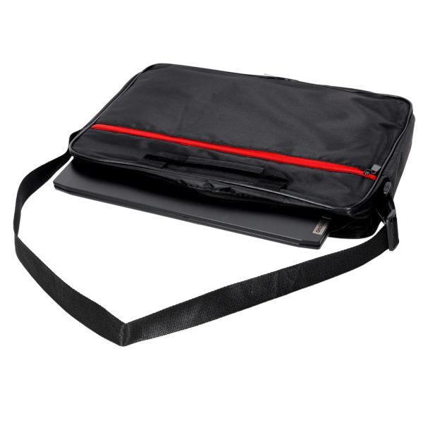 Laptoptáska 15,6 hüvelykes, tok, pántos aktatáska női/férfi fekete