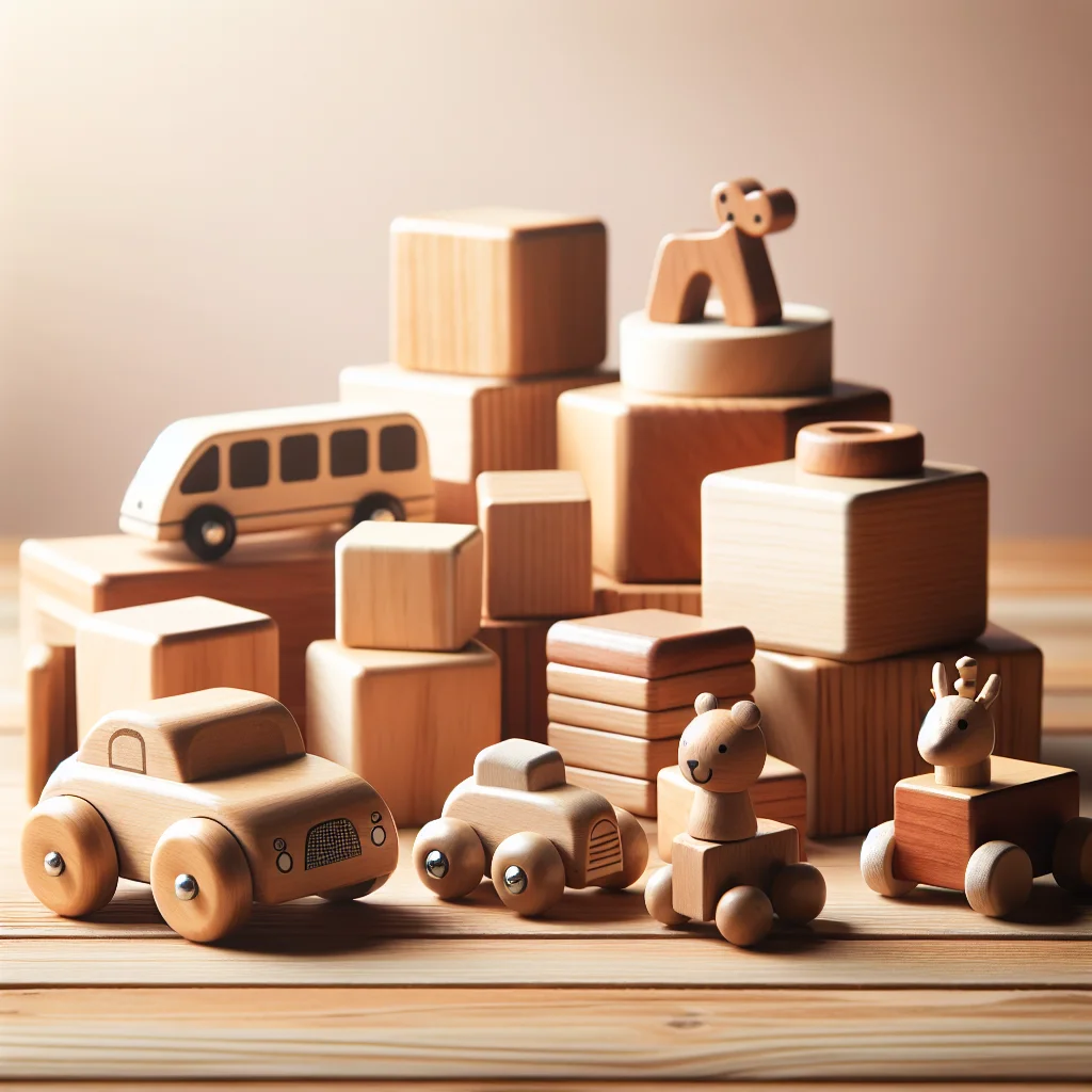 Drewniane zabawki