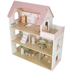 Wooden dollhouse LULILO Peonio 70cm LED size 176203.jpg