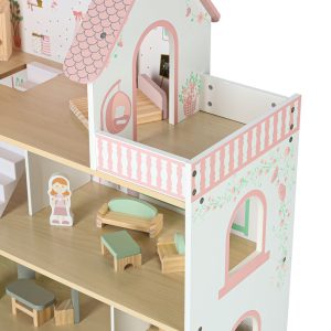 Wooden dollhouse LULILO Peonio 70cm LED size 176207.jpg