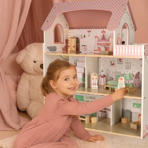 Wooden dollhouse LULILO Peonio 70cm LED size 176214.jpg