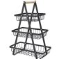 Three-tier fruit basket, metal, wood 168373.jpg