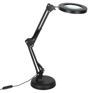 LED stolová lampa s lupou, otočné rameno, 2 možnosti montáže 176421.jpg