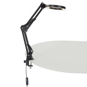 LED stolová lampa s lupou, otočné rameno, 2 možnosti montáže 176424.jpg