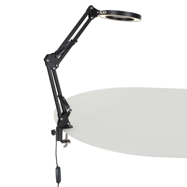 LED stolová lampa s lupou, otočné rameno, 2 možnosti montáže 176424.jpg