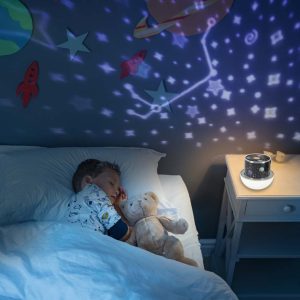 Nachtlampe Sternenprojektor LED USB drehbar 6 Motive Fernbedienung Hase 176390.jpg