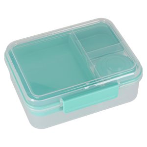 Svačinový box s přihrádkami, dělený, 2200ml, mátová 176325.jpg