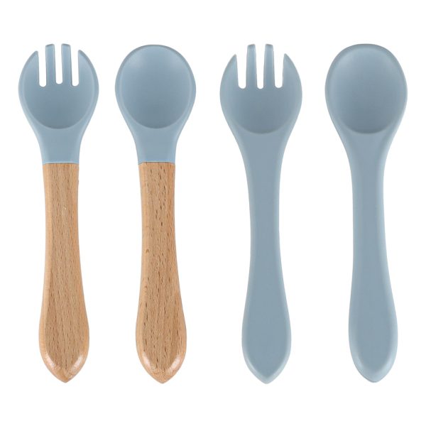 Silikongeschirr für Babys und Kinder, Krabbe, 9er Set, blau 176342.jpg