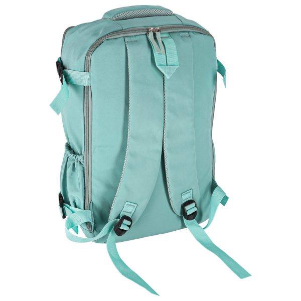 Cestovní batoh turistická zavazadla zelený 45x30 cm 176260.jpg