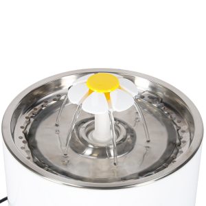 Фонтанчик для води для собак, котів, тварин, автоматичний фонтанчик, LED USB 2, 4 л, фільтр для очищення 176742.jpg