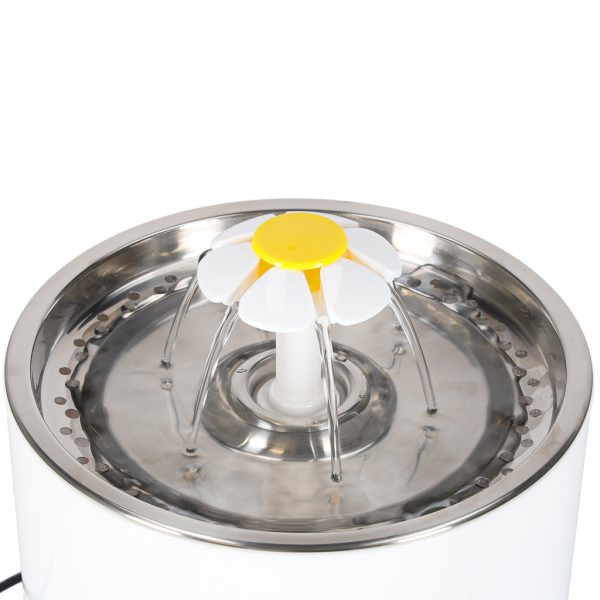 Фонтанчик для води для собак, котів, тварин, автоматичний фонтанчик, LED USB 2, 4 л, фільтр для очищення 176742.jpg