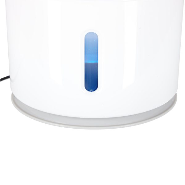 Фонтанчик для води для собак, котів, тварин, автоматичний фонтанчик, LED USB 2, 4 л, фільтр для очищення 176743.jpg