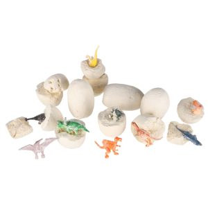 Dinozaury wykopaliska jajka dinozaura figurki zestaw archeologiczny 12 jajek 178471.jpg
