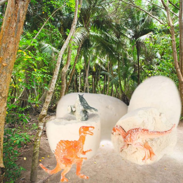 Dinozaury wykopaliska jajka dinozaura figurki zestaw archeologiczny 12 jajek 178479.jpg