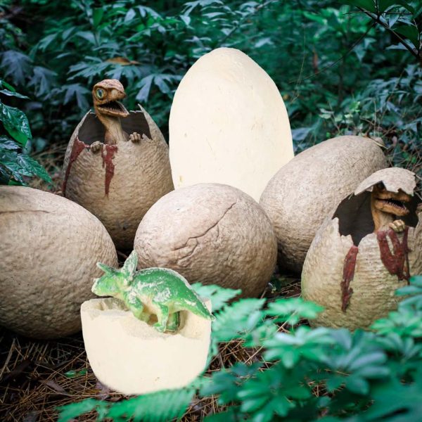Dinozaury wykopaliska jajka dinozaura figurki zestaw archeologiczny 12 jajek 178481.jpg