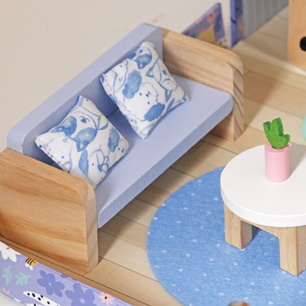 Domek drewniany w walizce hotel spa dla zwierzat walizka mebelki figurki 177376.jpg