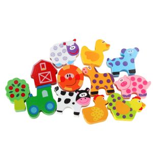 Klocki drewniane do nawlekania tablica plansza farma zwierzeta 178271.jpg