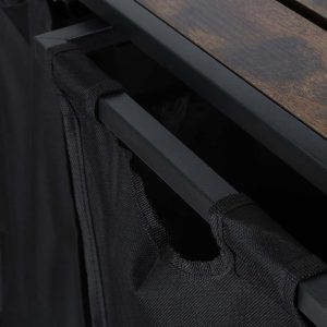 Kosz na pranie bielizne 2 komory z polka blatem pojemnik loft 76l 178565.jpg