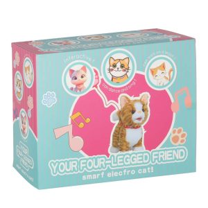 Kotek interaktywny na smyczy miauczy chodzi rusza ogonem bezowy 178832.jpg