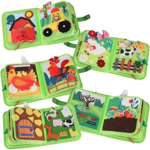 Ksiazeczka sensoryczna edukacyjna manipulacyjna farma 178638.jpg