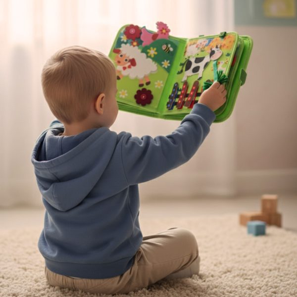 Ksiazeczka sensoryczna edukacyjna manipulacyjna farma 178649.jpg