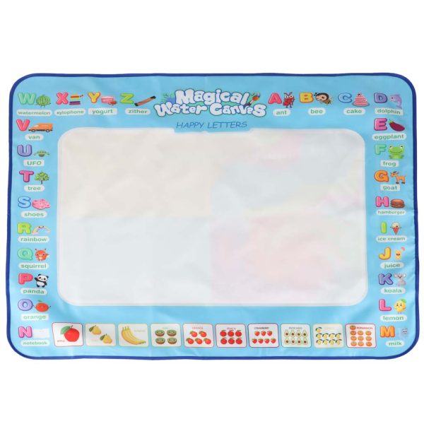 Mata wodna do malowania rysowania woda mazaki pieczatki szablony walek 100x80cm alfabet 178721.jpg