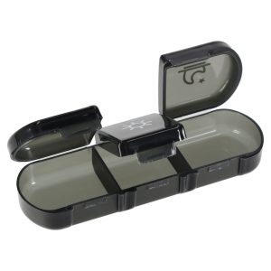 Pojemnik organizer na tabletki leki czarny 178188.jpg