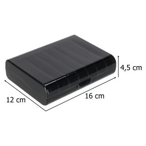 Pojemnik organizer na tabletki leki czarny 178194.jpg