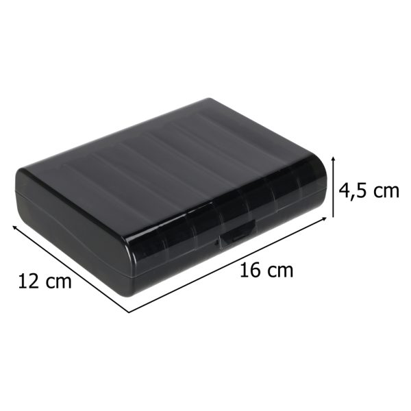 Pojemnik organizer na tabletki leki czarny 178194.jpg