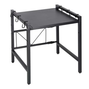 Polka kuchenna nad mikrofalowke organizer regulowany metalowy 6 wieszakow 178749.jpg