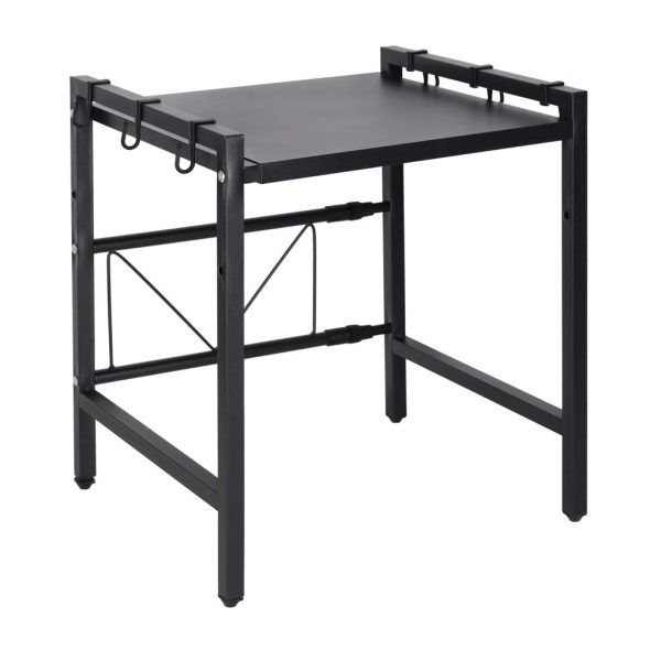 Polka kuchenna nad mikrofalowke organizer regulowany metalowy 6 wieszakow 178753.jpg