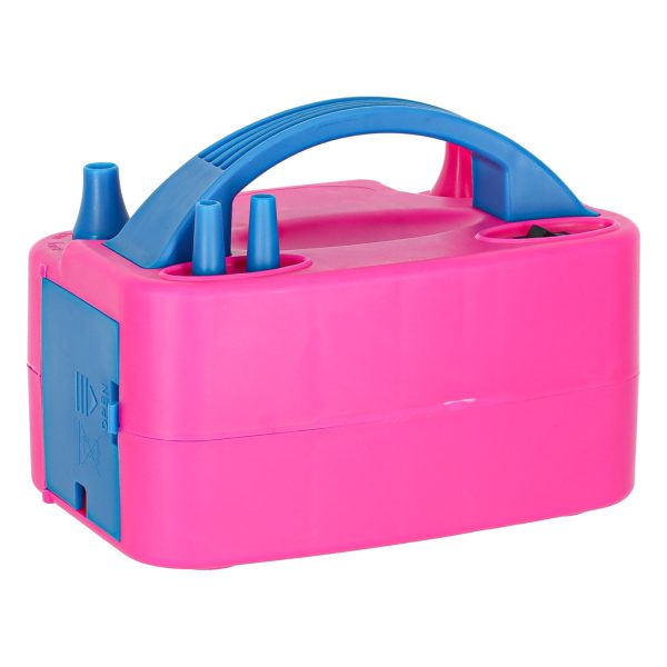 Pompka do balonow elektryczna mocna na 2 balony 2 dysze pompujace 178431.jpg