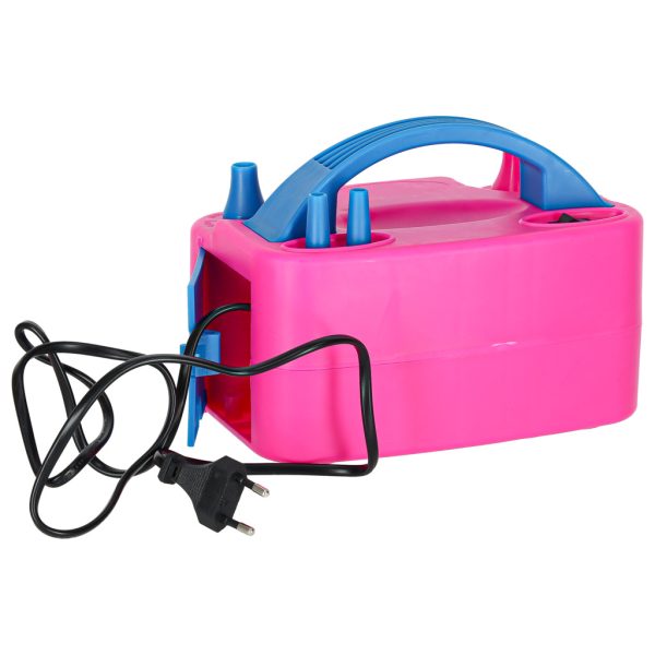 Pompka do balonow elektryczna mocna na 2 balony 2 dysze pompujace 178436.jpg