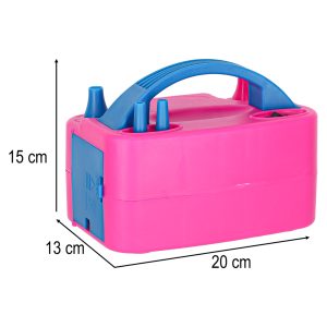 Pompka do balonow elektryczna mocna na 2 balony 2 dysze pompujace 178438.jpg