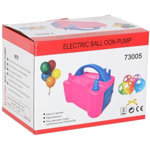 Pompka do balonow elektryczna mocna na 2 balony 2 dysze pompujace 178439.jpg