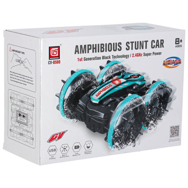 Samochod zdalnie sterowany Amfibia sterowany gestami 4x4 360 2 4GHz 3 7V 177917.jpg