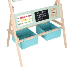 Tablica drewniana LULILO Kredo akcesoria kredy markery magnesy kosze 110cm 177592.jpg