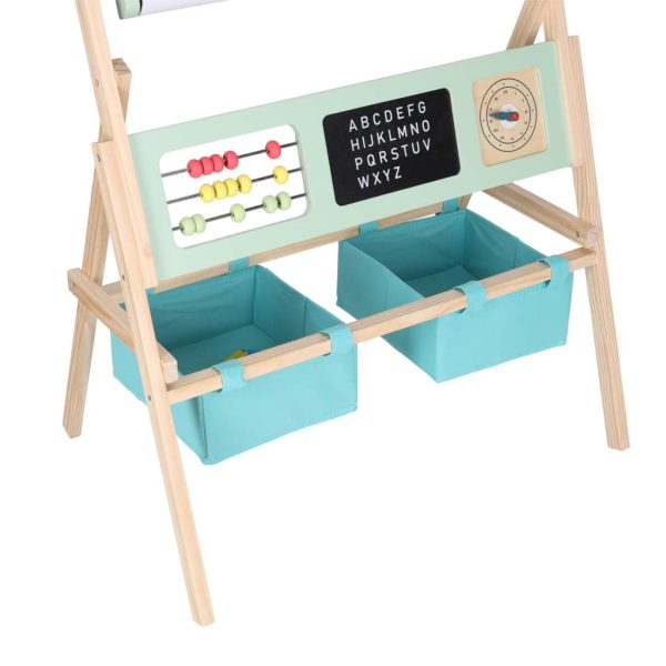 Tablica drewniana LULILO Kredo akcesoria kredy markery magnesy kosze 110cm 177592.jpg