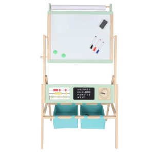 Tablica drewniana LULILO Kredo akcesoria kredy markery magnesy kosze 110cm 177594.jpg