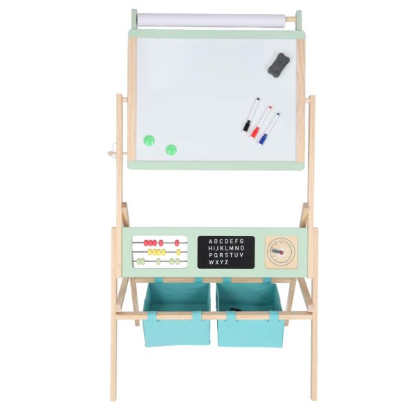 Tablica drewniana LULILO Kredo akcesoria kredy markery magnesy kosze 110cm 177594.jpg