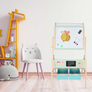 Tablica drewniana LULILO Kredo akcesoria kredy markery magnesy kosze 110cm 177603.jpg