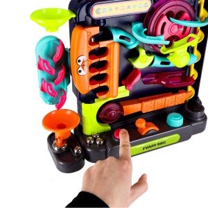 Tor kulkowy przeszkod dla kulek zabawka zrecznosciowa 178170.jpg